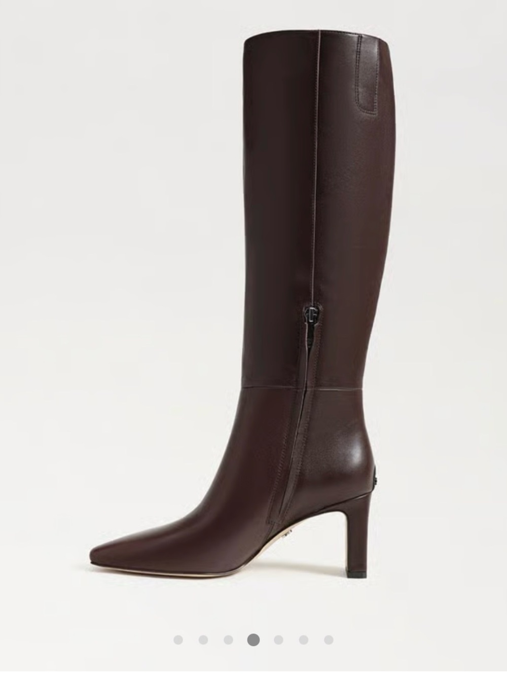 Sam Edelman Sylvia Knee High Boot Spiced Pecan - Picture 4 of 12